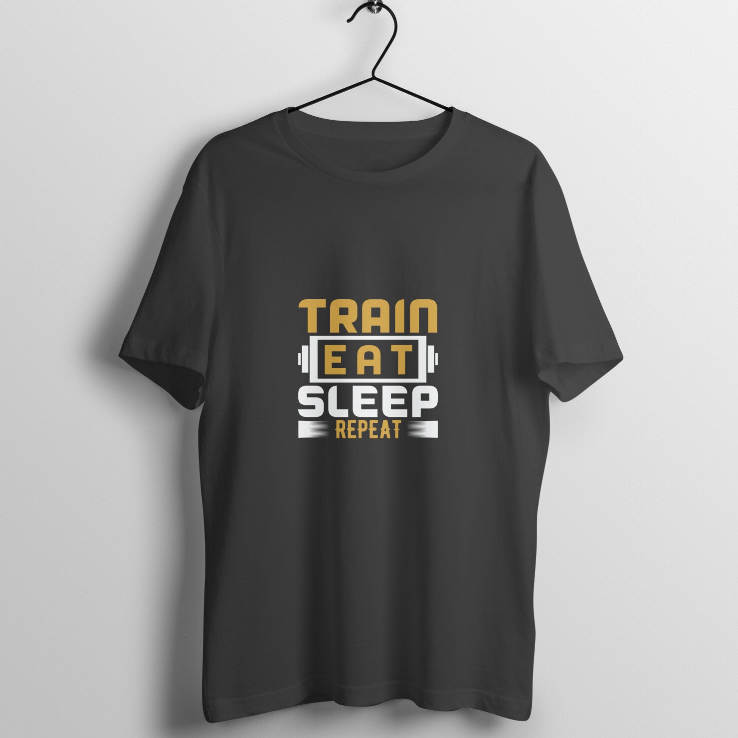 Train Eat sleep repeat - T- Shirt